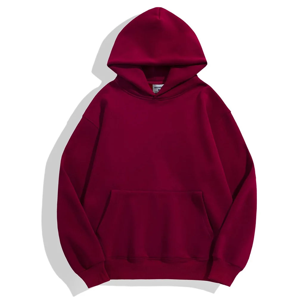 Luxurious Velvet Fleece Pullover Hoodie™